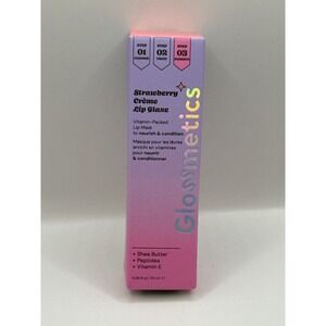 Glossmetics Strawberry‎ Crème Lip Glaze Vitamin-Packed Lip Mask